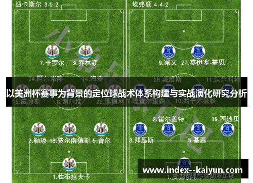 以美洲杯赛事为背景的定位球战术体系构建与实战演化研究分析